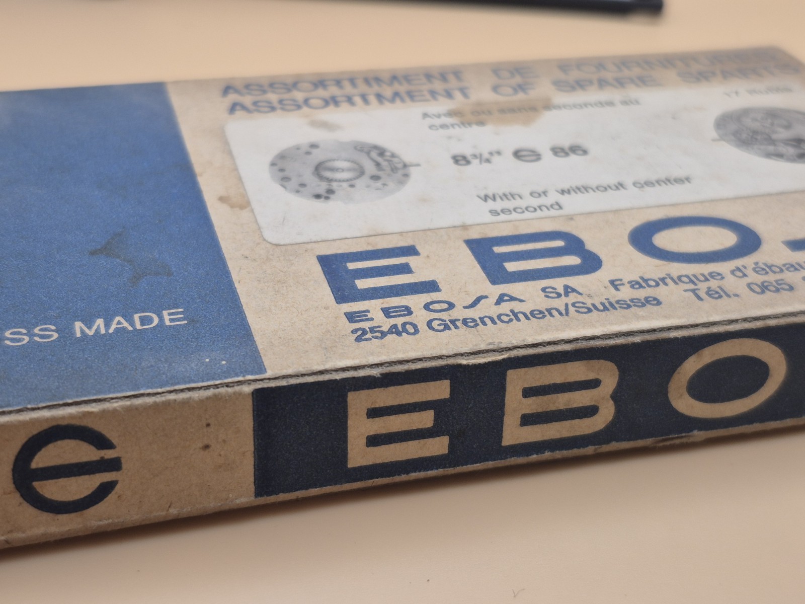 Ebosa 86 Movement Spare Parts Spare Parts Ebosa Vintage Watch Spare Parts 1pcs