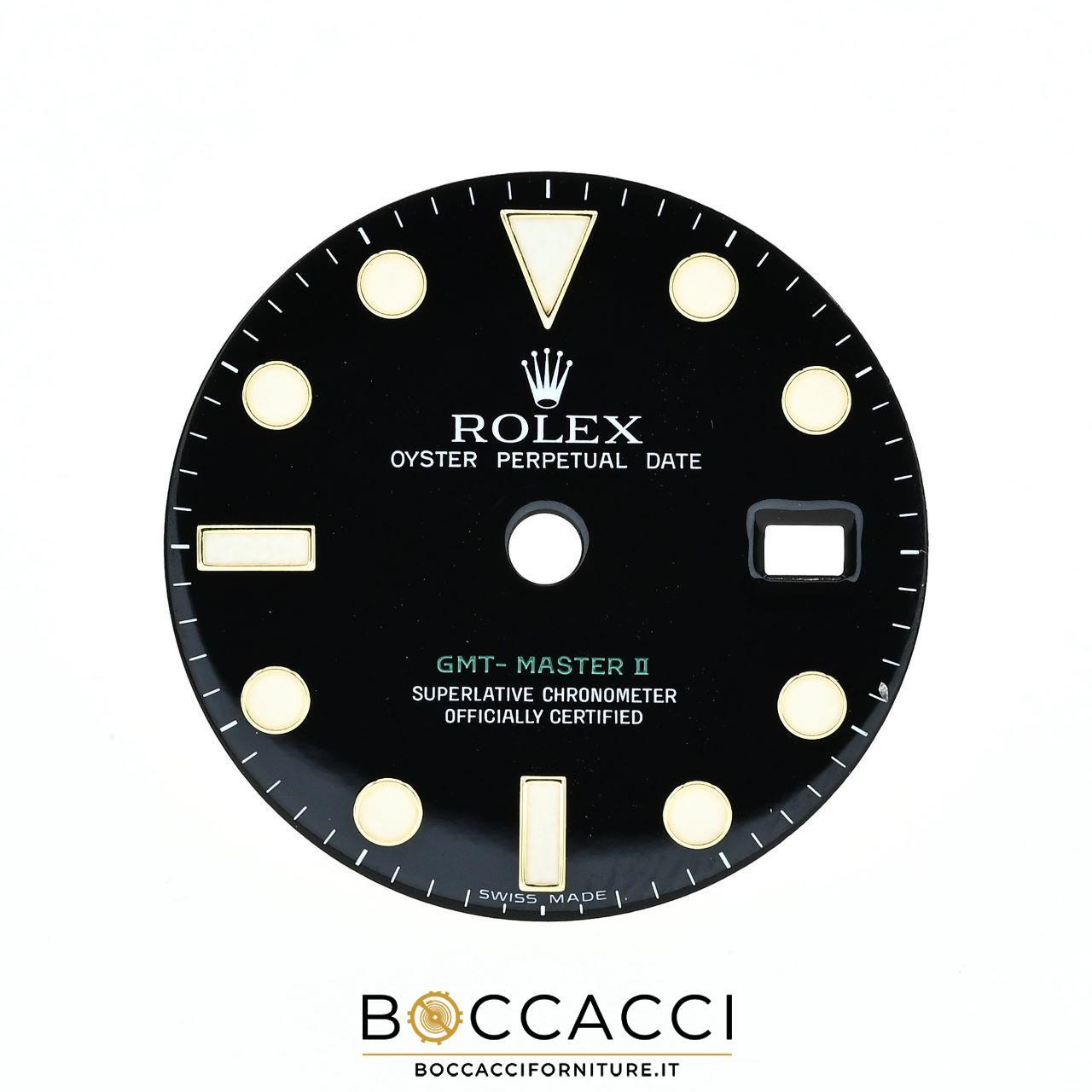ROLEX Black Trizio Dial OYSTER Perpetual Date Gmt-Master 2 Ref 116713ln – 116…