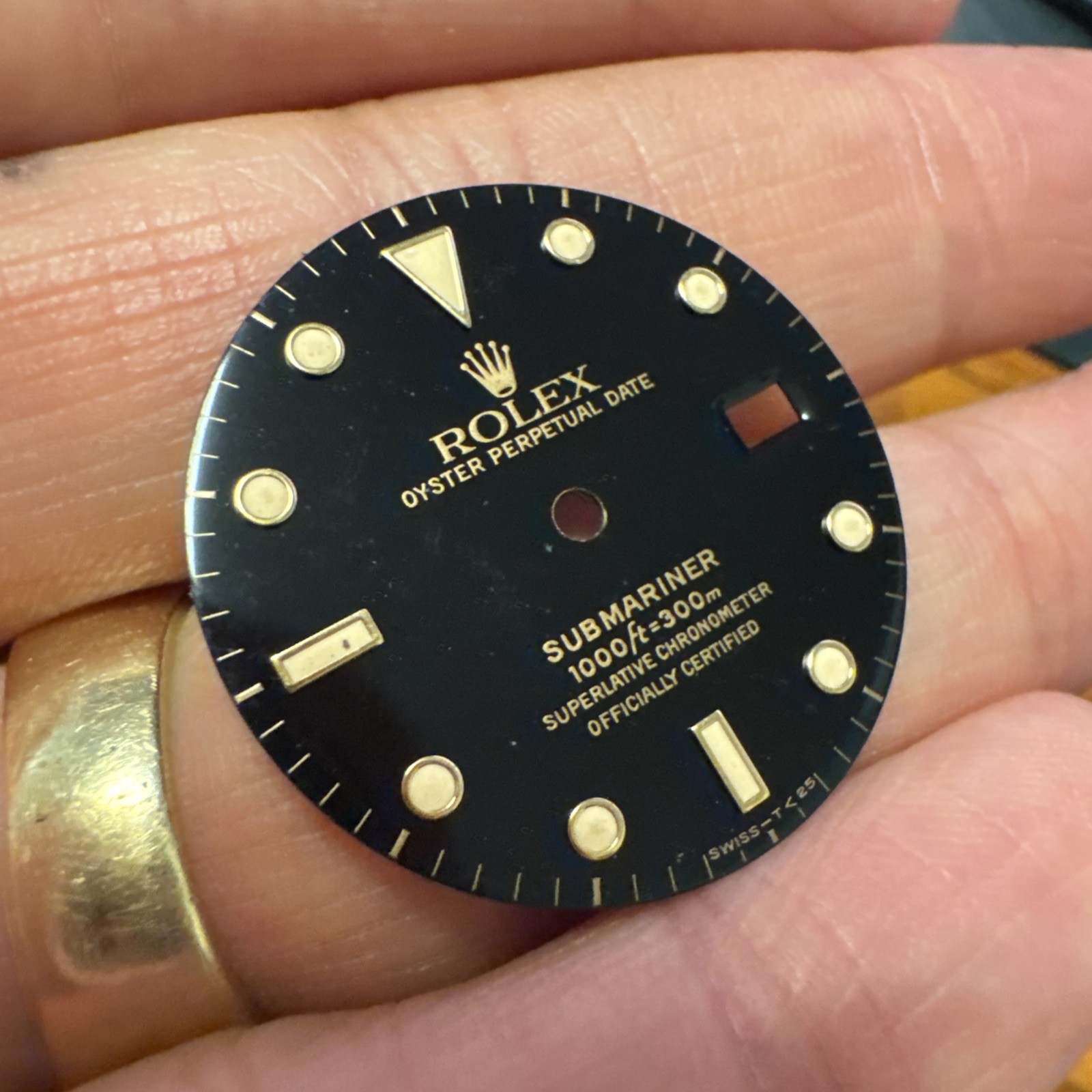 Original Rare Rolex Oyster Submariner 16618 16613 dial excellent condition (S5)
