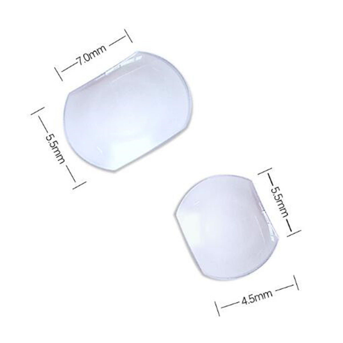 High Quality Sapphire Magnifier Lens for Date Window Watch Crystal Glass