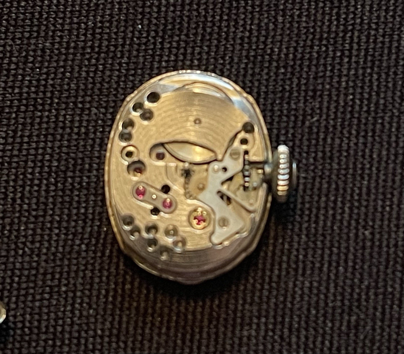 Hamilton Mechanical Manual Watch Movement & Parts Lot 14K GOLD