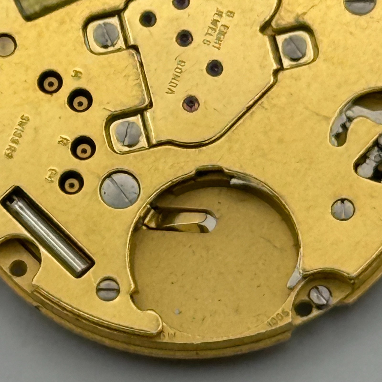 Ronda 1006 Watch Movement Quartz Swiss 8 Jewels Vintage Parts Repair 23.8mm