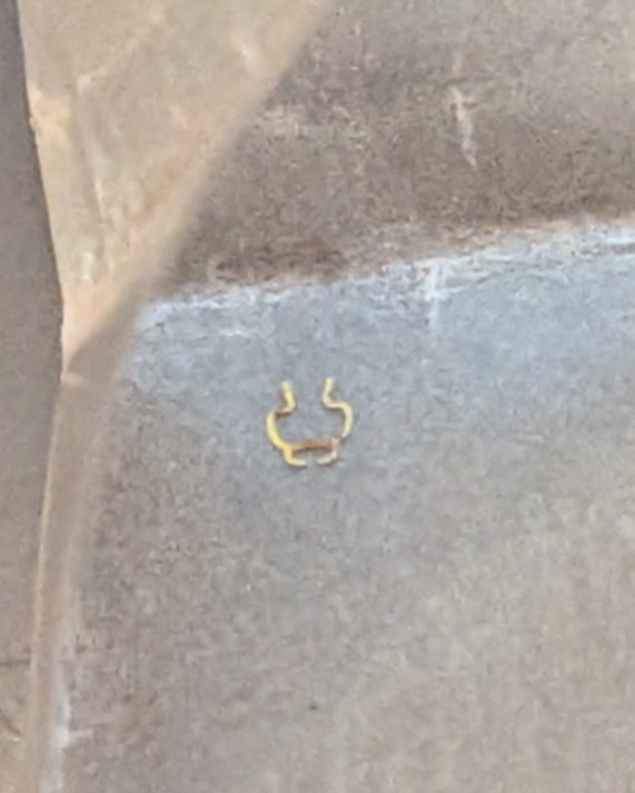 NOS Caravelle Bulova Cal. 11OZAC Part 111F 112F Upper & Lower Shock Spring