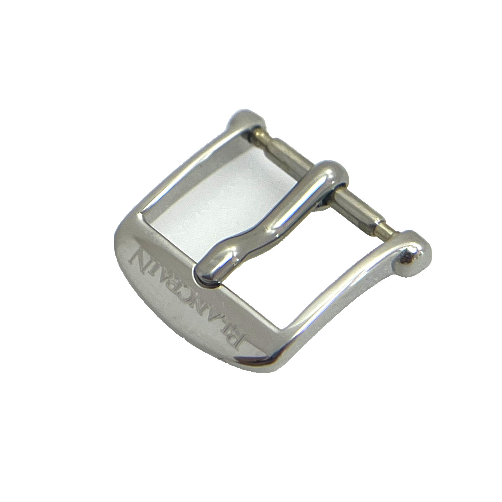 Blancpain Watch Buckle SS 12mm Silver Tone Replacement Part Genuine #B829