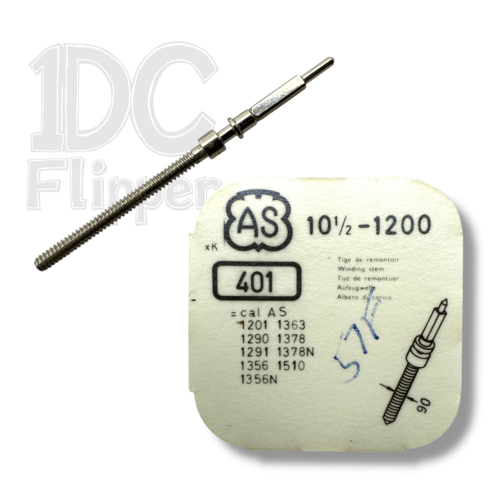 AS 1200 WINDING STEM BestFit 200/57F, 0.90, 18.0, Hub 1.25, Fits Multiple, Read!