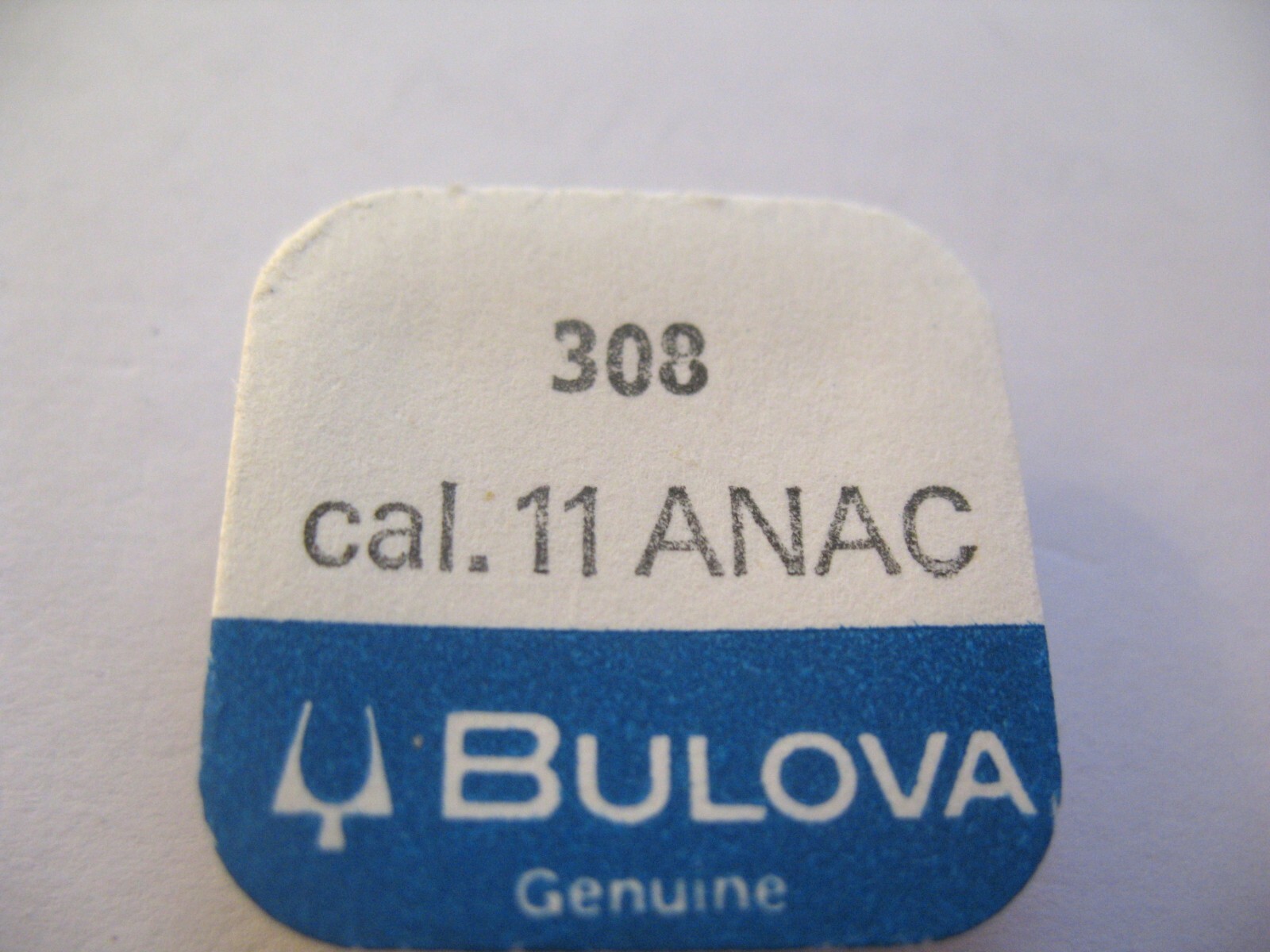 BULOVA 11ANAC,11ANACB,11ANACD REDUCTION GEAR PART 308