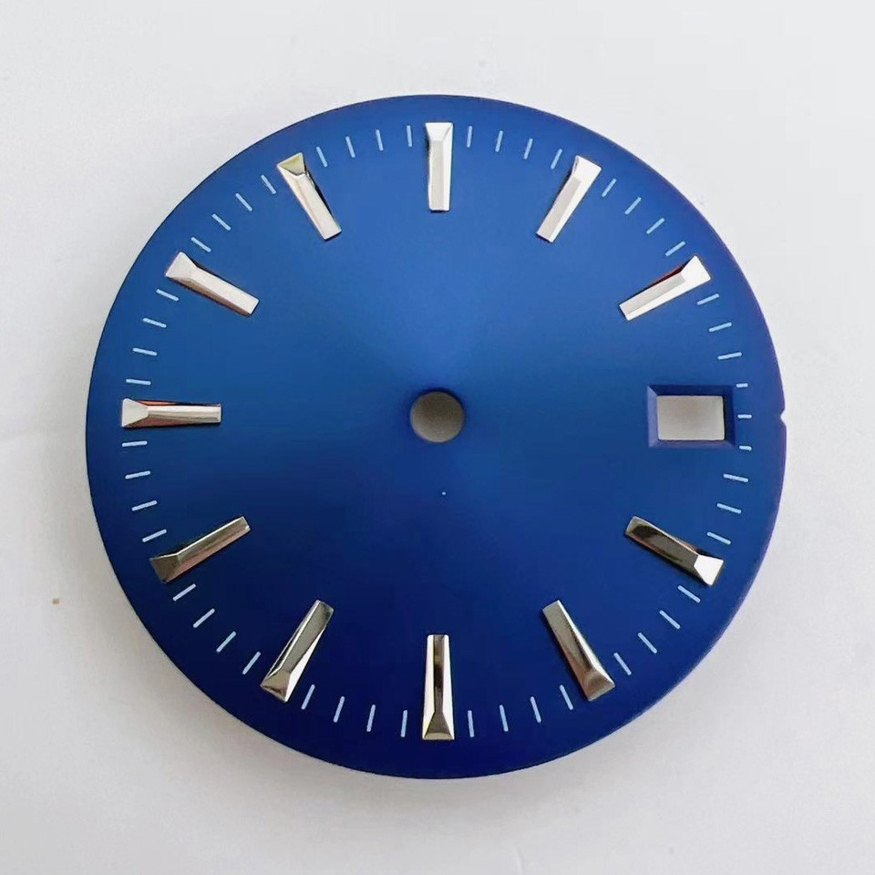 29.5mm Sunburst Watch Dial+Hands No Luminous for NH35/8215/2836 Movement Parts