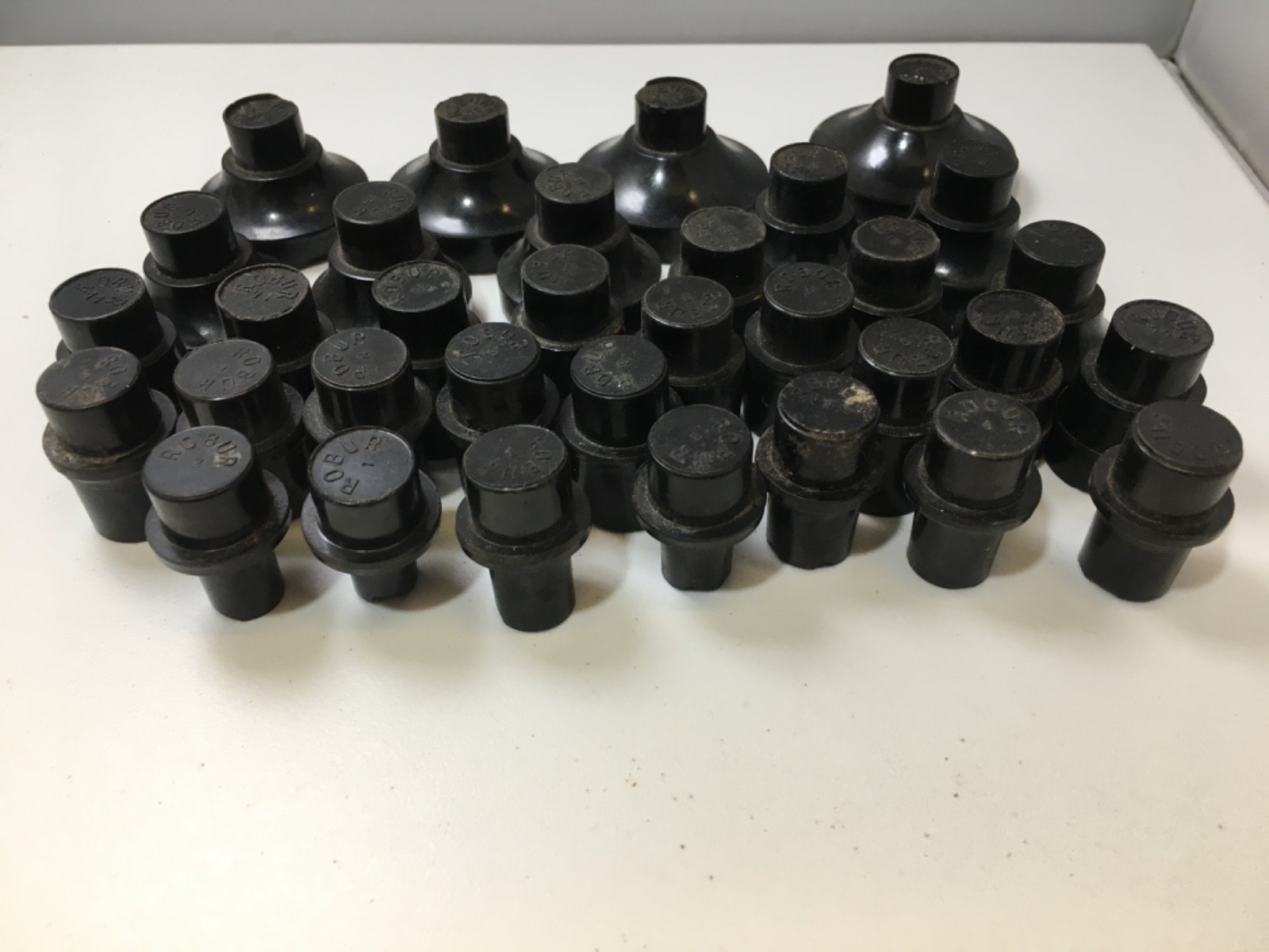 Robur Crystal Press Dies Acrylic/Bakelite Used Various Sizes