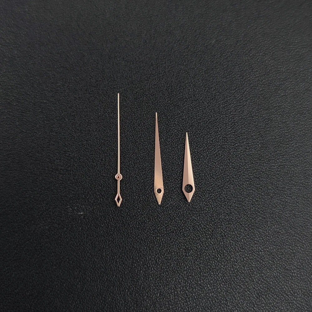Mod NH35 Watch Hands Set 10*14*15mm Standard Presage Needles Silver/Rosegold