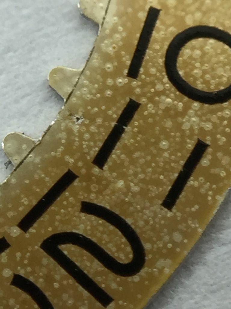 Vintage Rolex Cal 1560/1570/1575 “Hook Nose” Calendar Disk