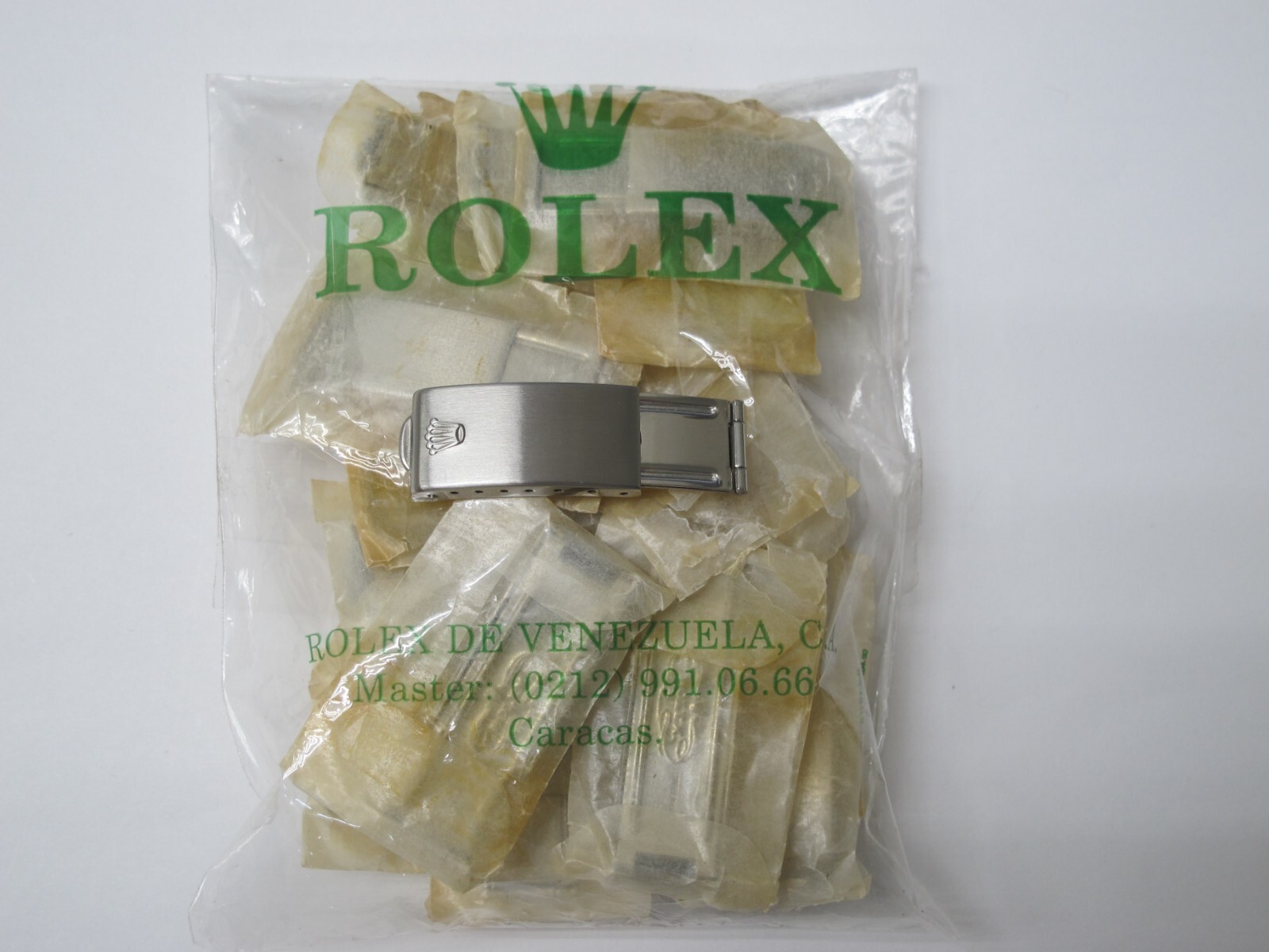 ORIGINAL ROLEX 13mm TOP BUCKLE FOR OYSTER BRACELET 19mm REF.7835