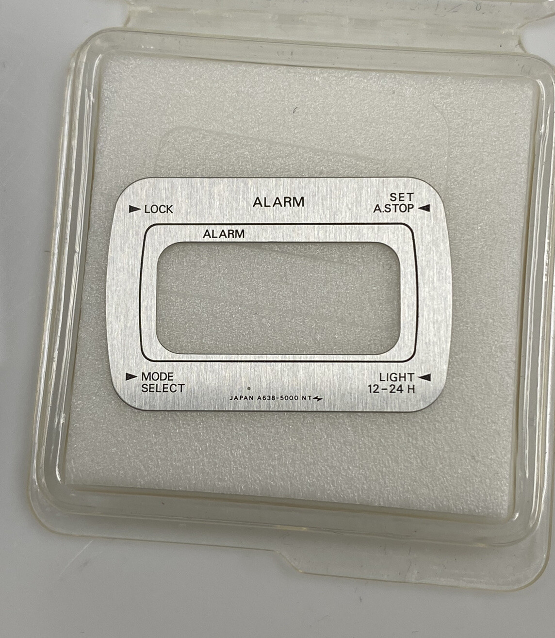 Genuine New Old Stock Digital Seiko Panel Cover A638-5000