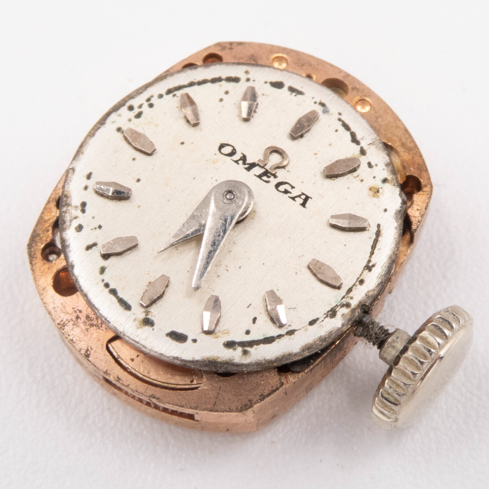 Vintage Omega Caliber 481 17-Jewel 2-Adjustment Wristwatch Movement, Runs