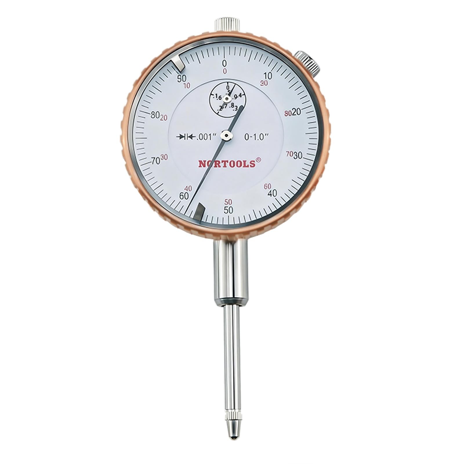 Nortools Dial Indicator 0-1″ AGD SPEC 0.001″ with onesize,