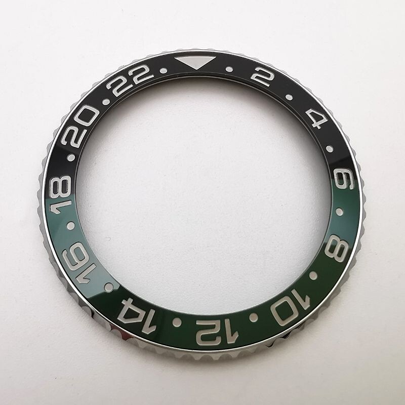 Custom Made Watch Bezel Insert Fits Rolex GMT Master II Sprite 126720VTNR