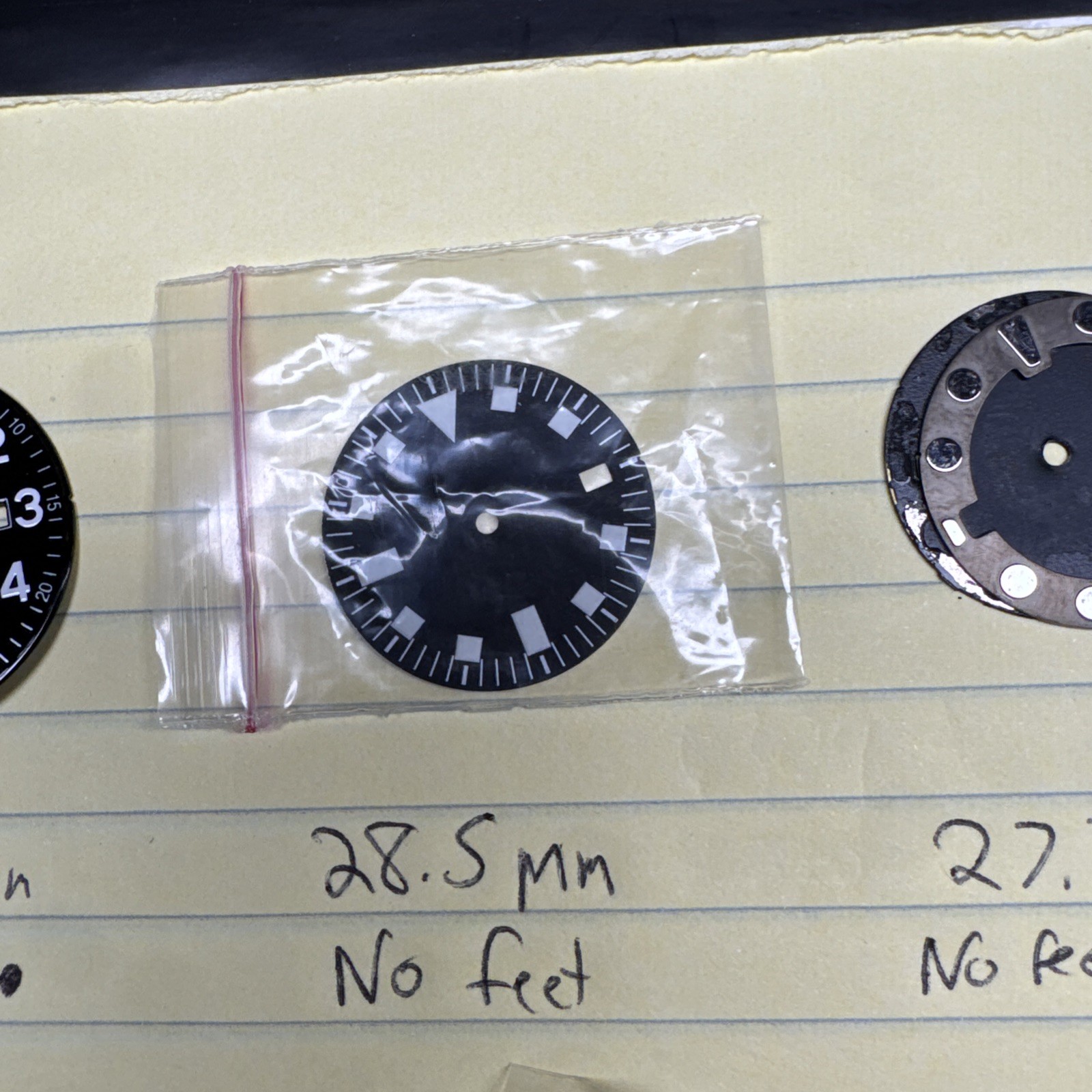 15 Watch Dial Lot MOST NEW 28.5 28mm 29.5 40.5 NH35/36