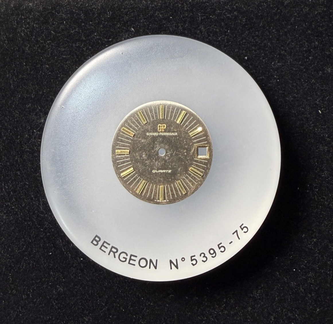 Girard Perregaux watch dial diameter 30.9mm soleil