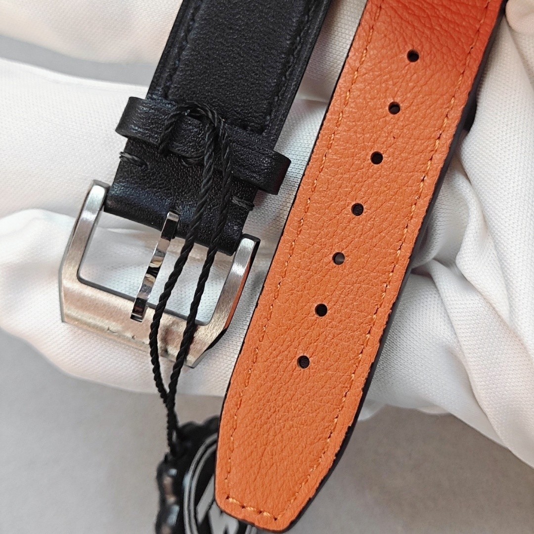 DIY 43mm stainless steel kit with dial, strap, and hands suitable for 7750