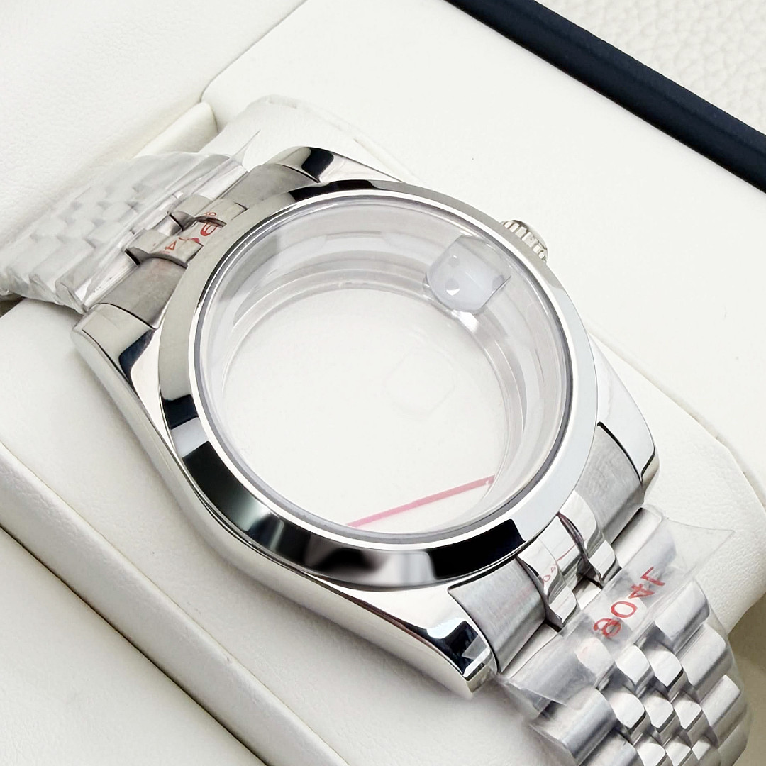 36mm stainless steel Smooth Watch Case Mod For ETA 2824 PT5000 Movement 28.5mm