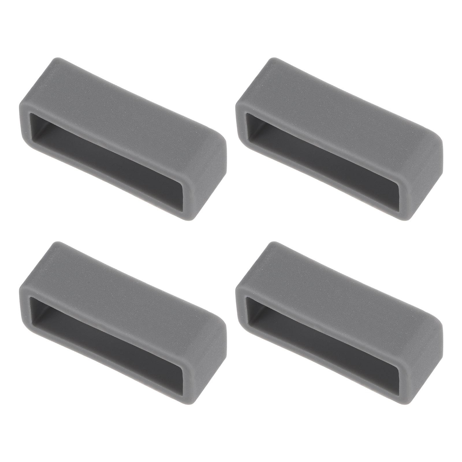 Slots strap watch, for 22mm watch strap, deep gray 4pcs