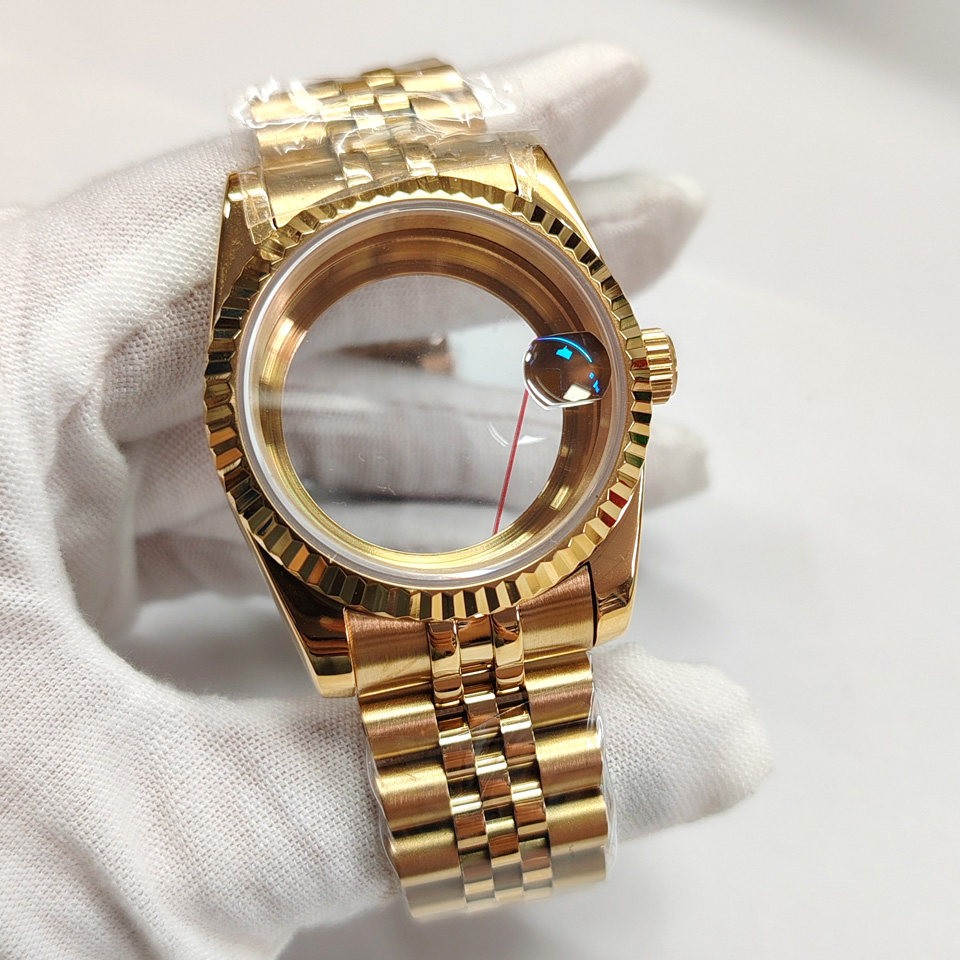 36mm 39mm Stainless Watch Case Sapphire for Nh35 Nh36 4R Movement 28.5mm Dial