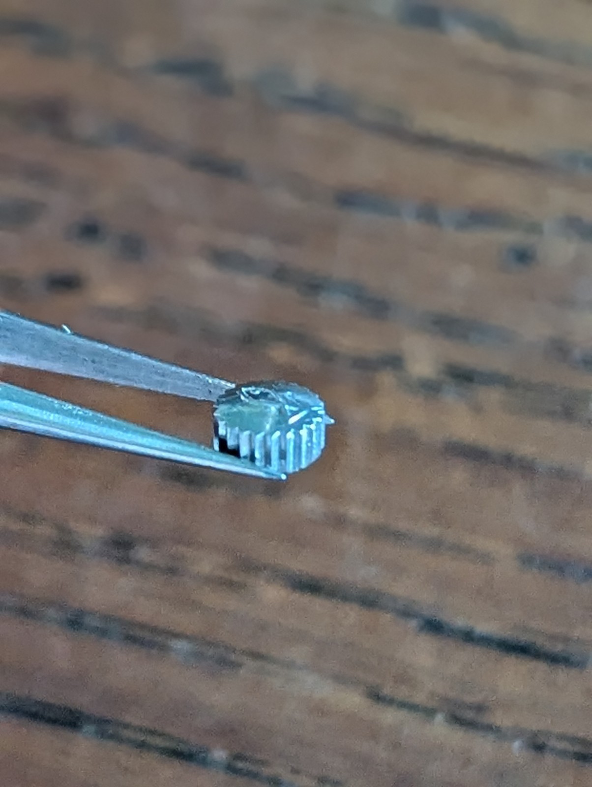 1960s IWC Fish Crown, Steel, 4.5mm X 2.4mm, Used Condition, Tap 10 #S609