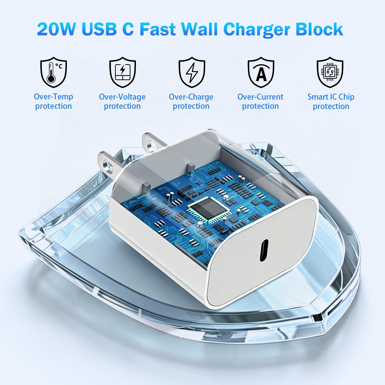 Fast Charger for Apple Watch Charger, 2-in-1 Multi Magnetic Watch Charger Cab…