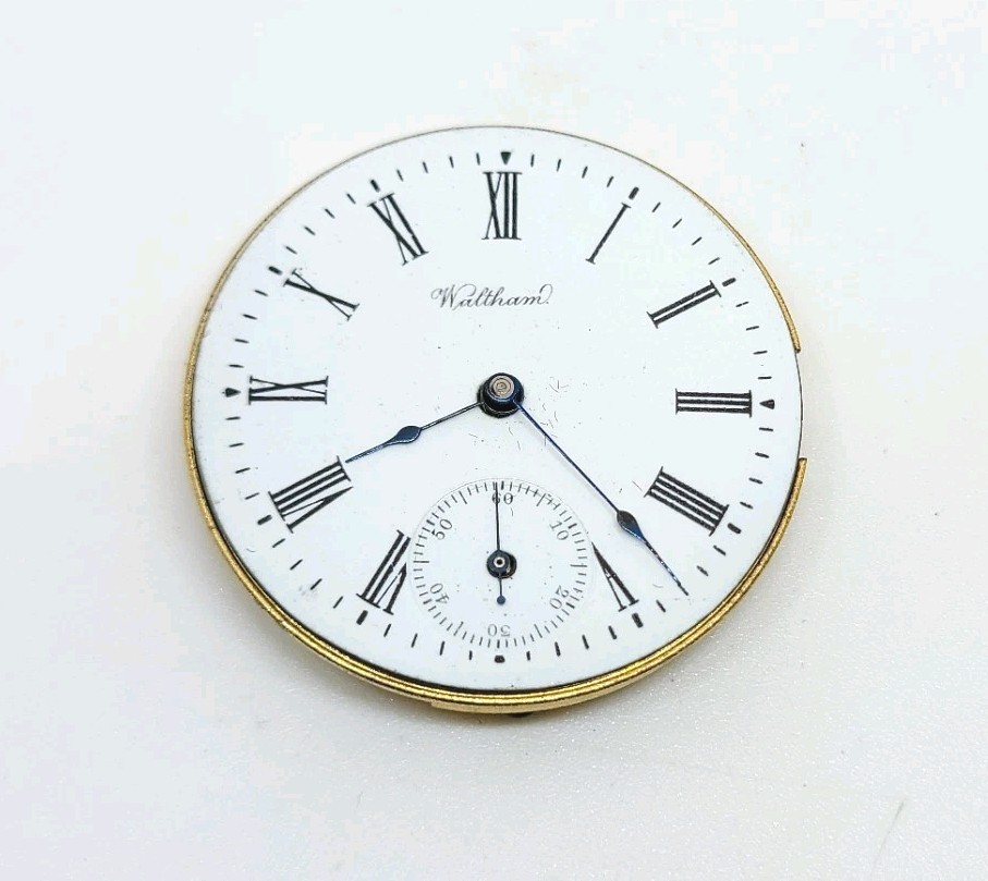 1899 Waltham Model 1891 Grade Seaside 15J 0s Pocket Watch Movement For Repair
