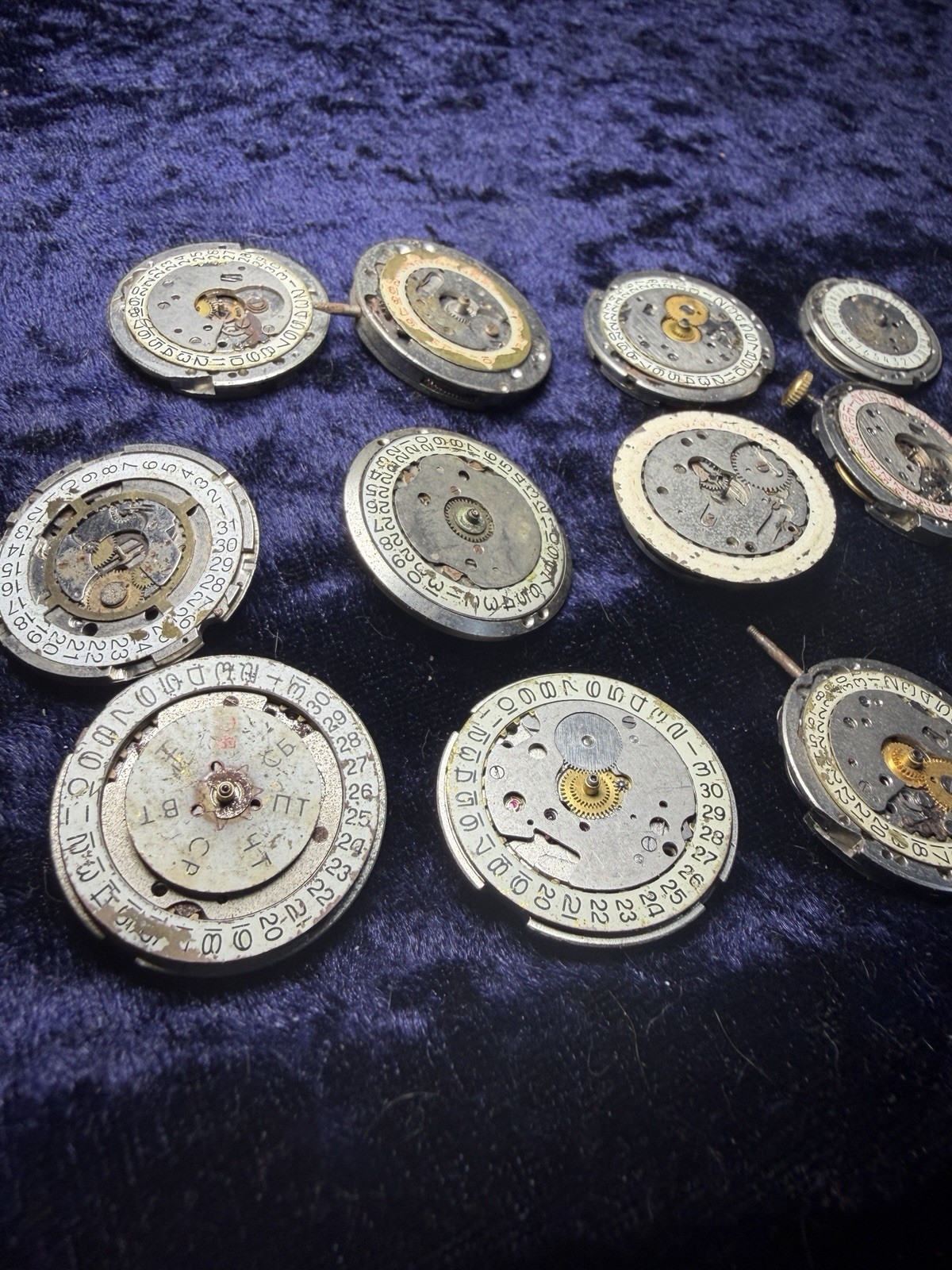 VTG Org European Watch Bodies 15pcs Steampunk Art Craft #W002