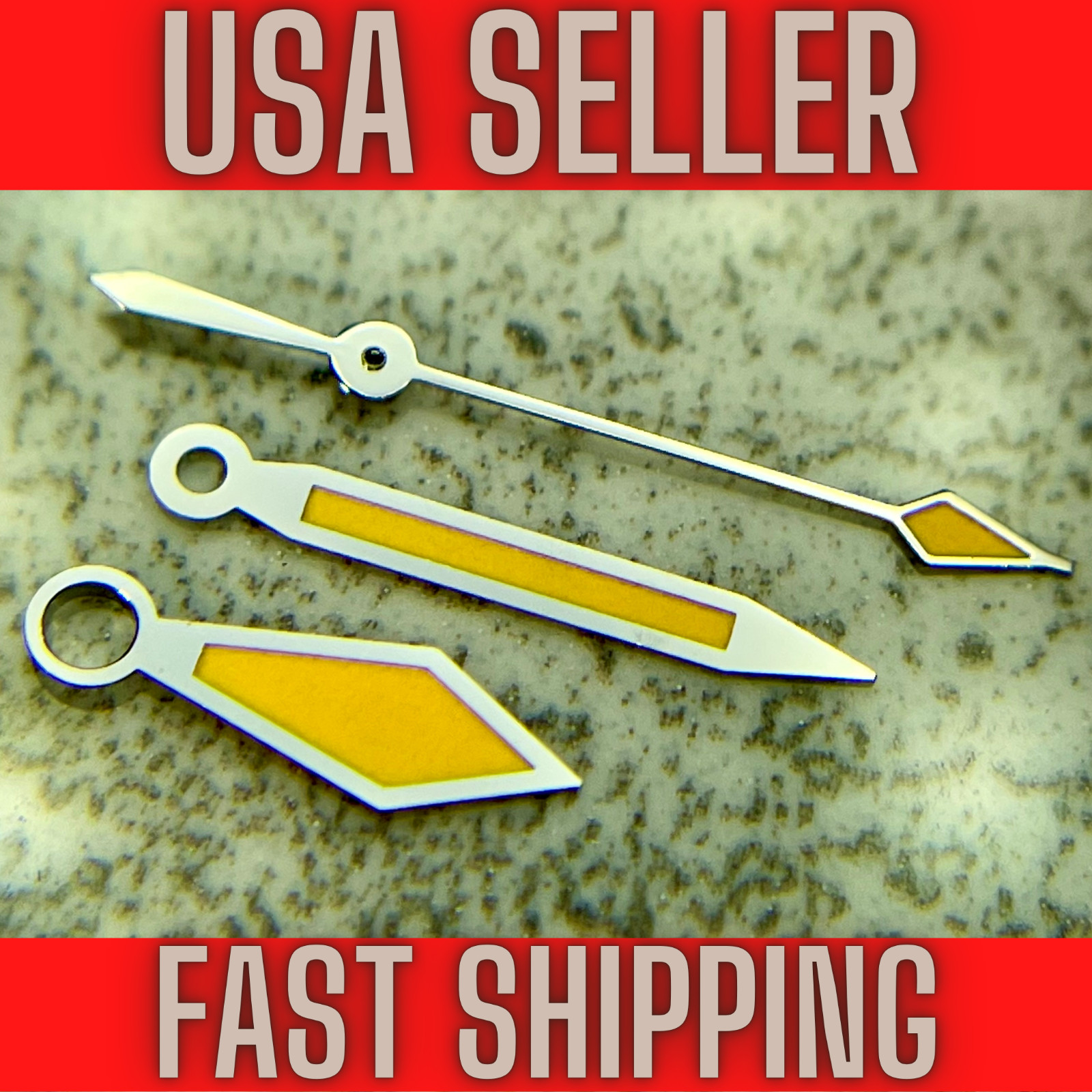 Vintage Patina “SWORD” Hands For Seiko NH35,NH36,7s26,7s36 SKX007 Green lume