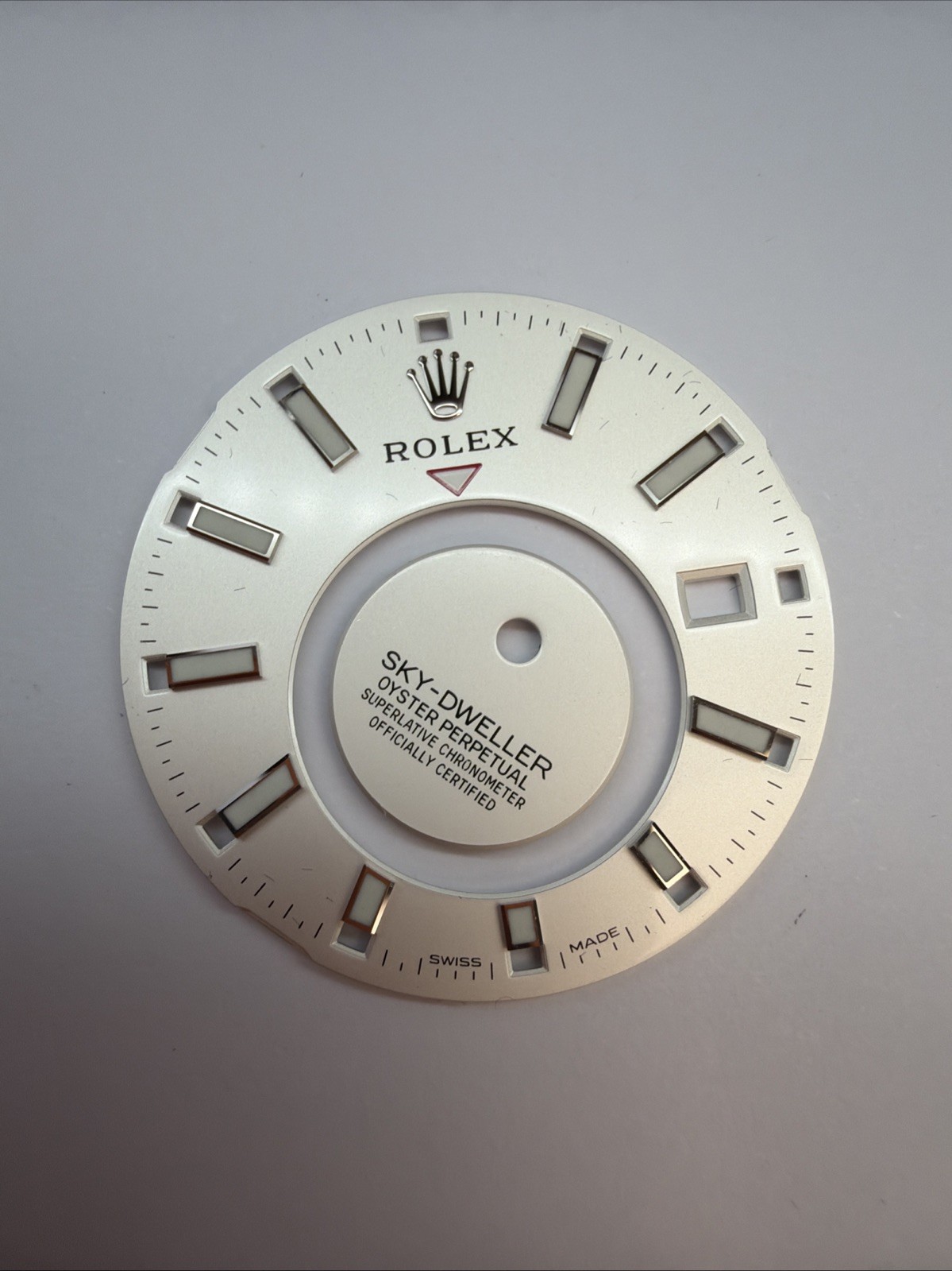 Rolex Sky-Dweller White Stick Dial Markers For 326934