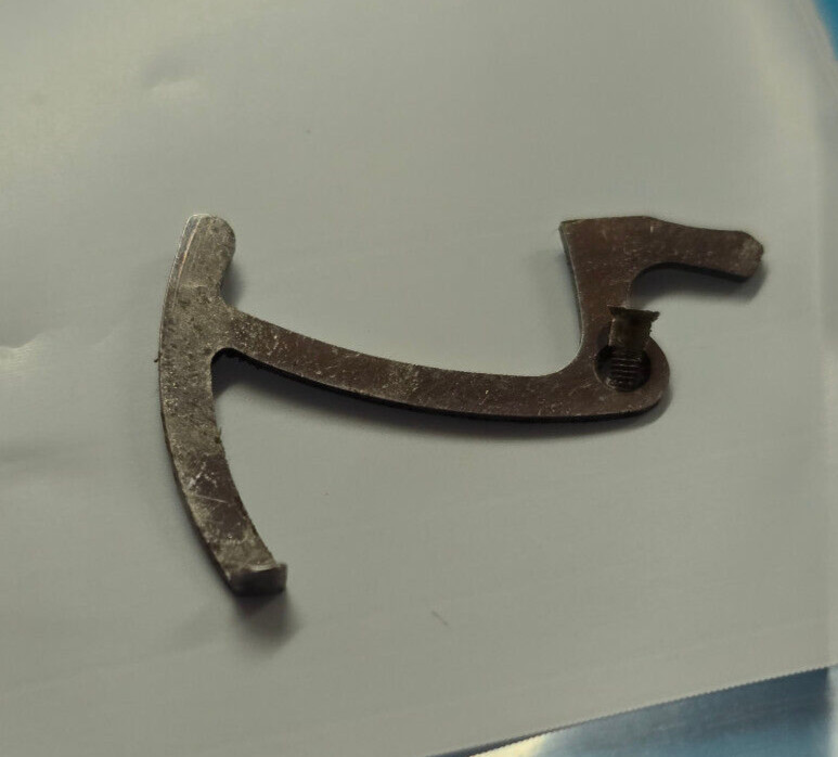 VINTAGE SETTING LEVER WITH SCREW FOR 18 SIZE HAMPDEN DUEBER MODEL 3 21 JEWEL