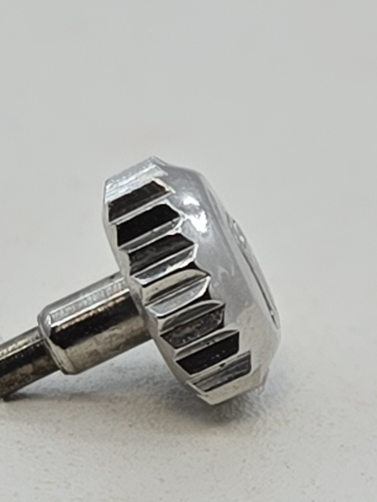 Rolex Crown 6mm , 24 604 0 , Stainless Steel, A Condition ,