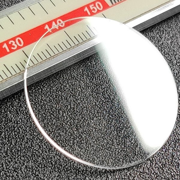 1.0/1.2/1.5/2.0/2.5/3.0mm Thick Plane Mineral Glass Watch Crystal Glass 28-60mm