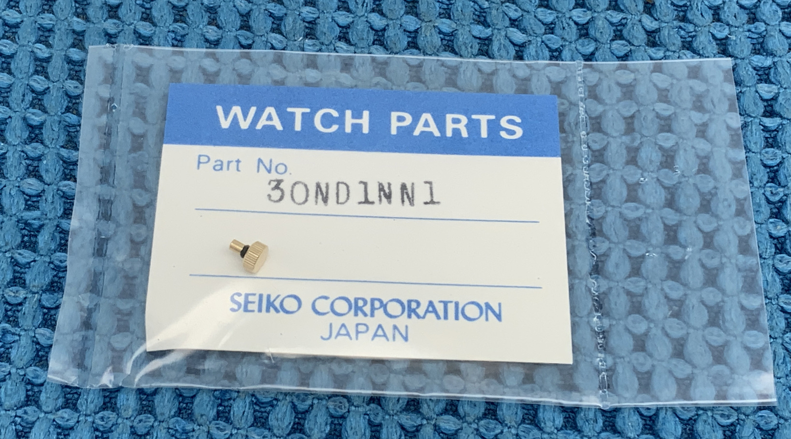 SEIKO crown 30nd1nn1 Original Sealed New Old Stock. 22m-30m R