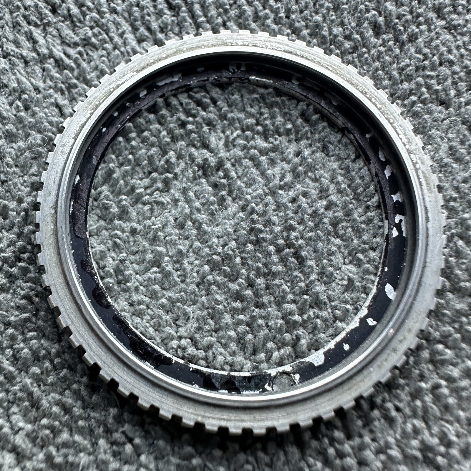 USED ORIGINAL GENUINE BEZEL FOR VINTAGE SEIKO 7006-8030 RALLY DIVER
