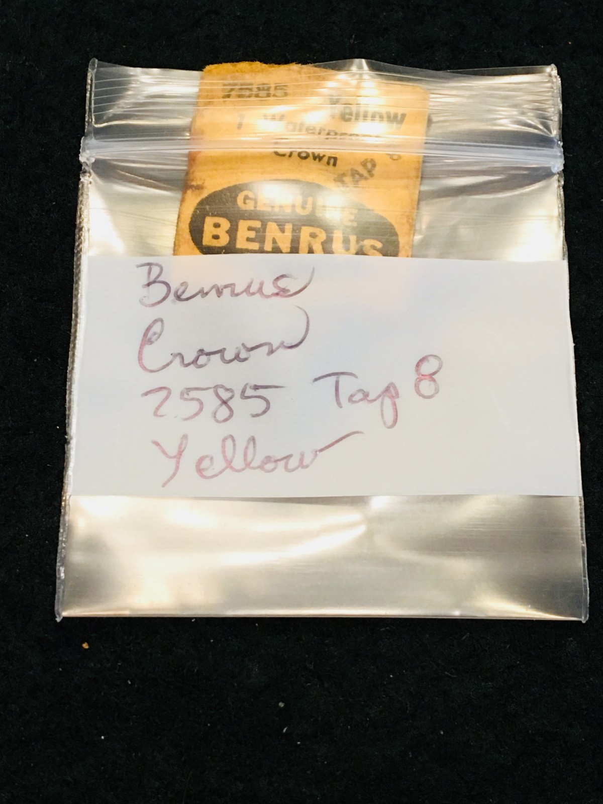 New Old Stock (NOS) Watch Parts: Omega, Benrus, Hamilton, Citizen Watch Crowns