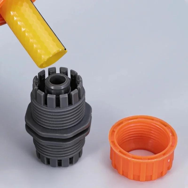 Hose Quick Connector Set 1/2″ & 3/4″ Coupler Adapter for Garden Pipes