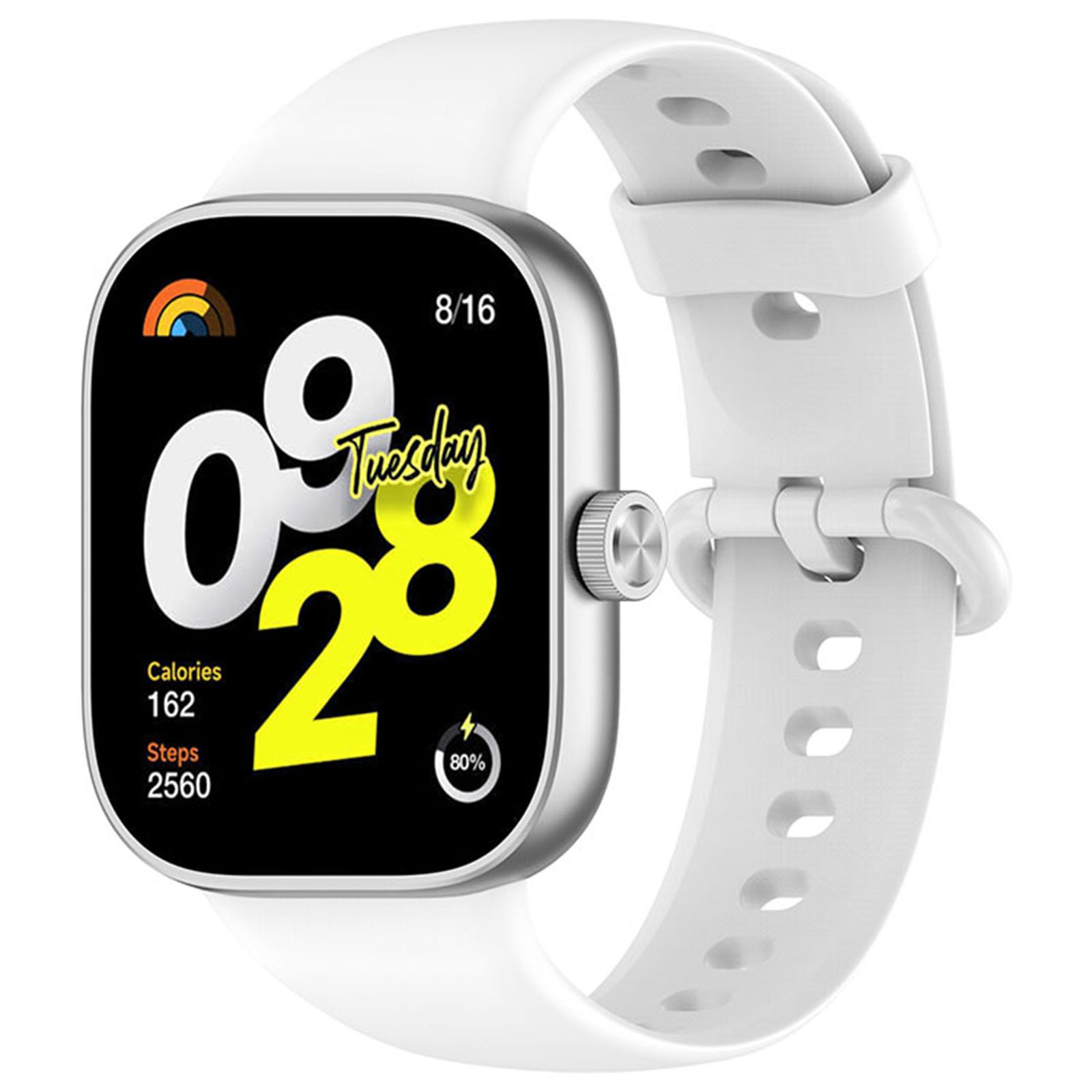 Silicone Head Grain Watch Strap for Redmi Watch4/Xiaomi Band8 Pro
