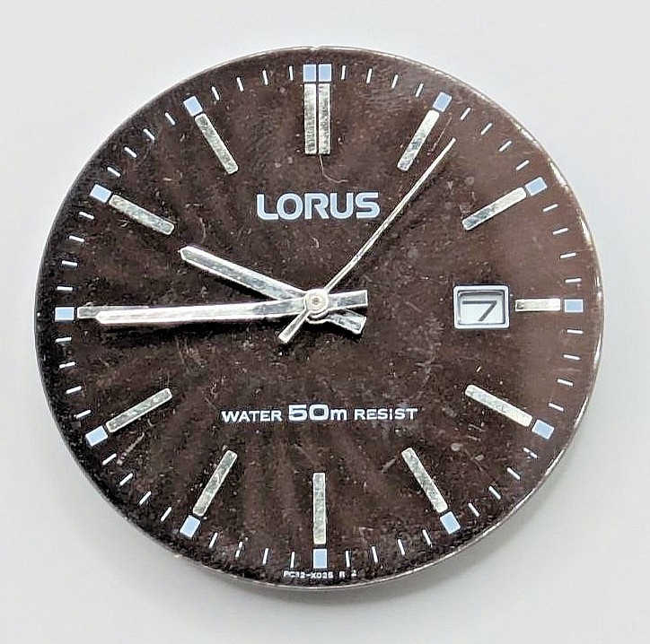 Lorus SII PZ5N PC32A Quartz Date Dial Movement Japan 0 Jewels 32.5mm