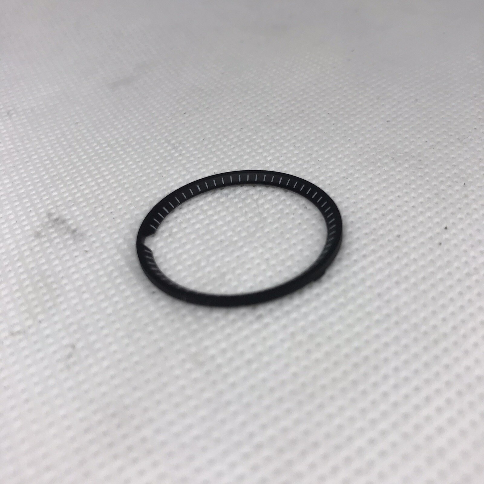 030 SEIKO AFTERMARKET BLACK CHAPTER RING MINUTE TRACK SKX013 DIVERS 7S26-0030