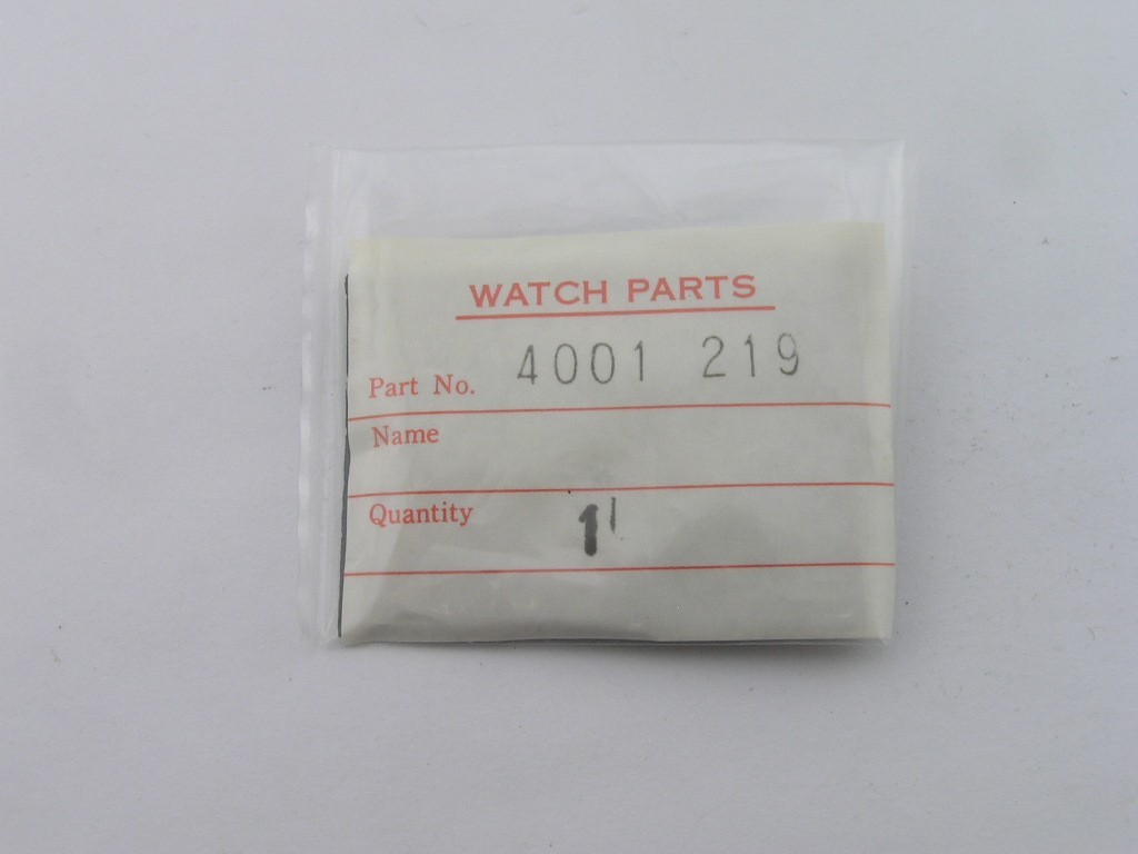 Seiko Watch Parts Circuit Pulse Meter Chronograph 4001 219