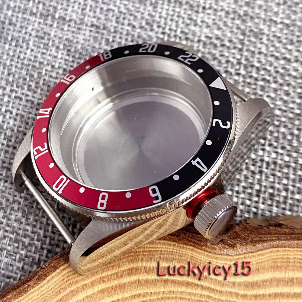 Corgeut 41mm Silver Case Sapphire Glass Fit NH35 NH36 ETA 2824 2836 Miyota 82