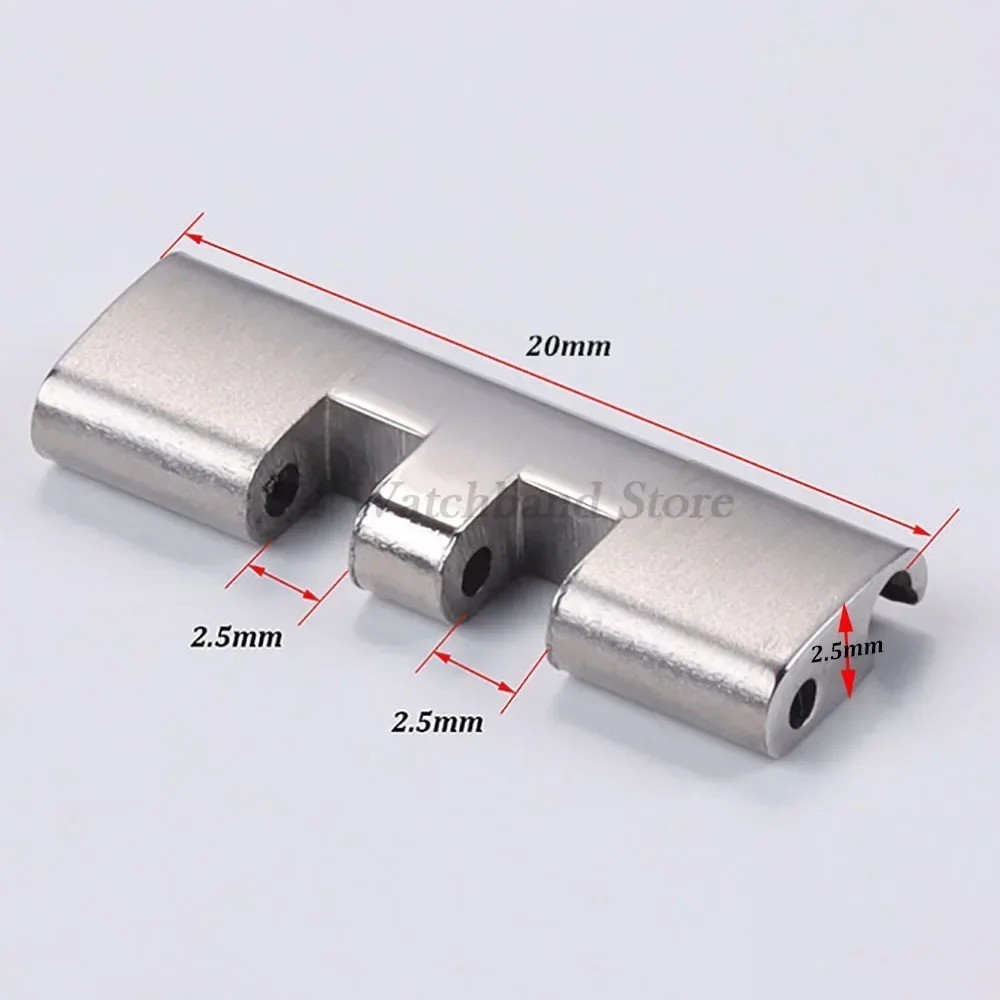 2pcs New Watch Bracelet Curved End Links for Seiko Skx009 Skx007 Jubilee Oyster✨