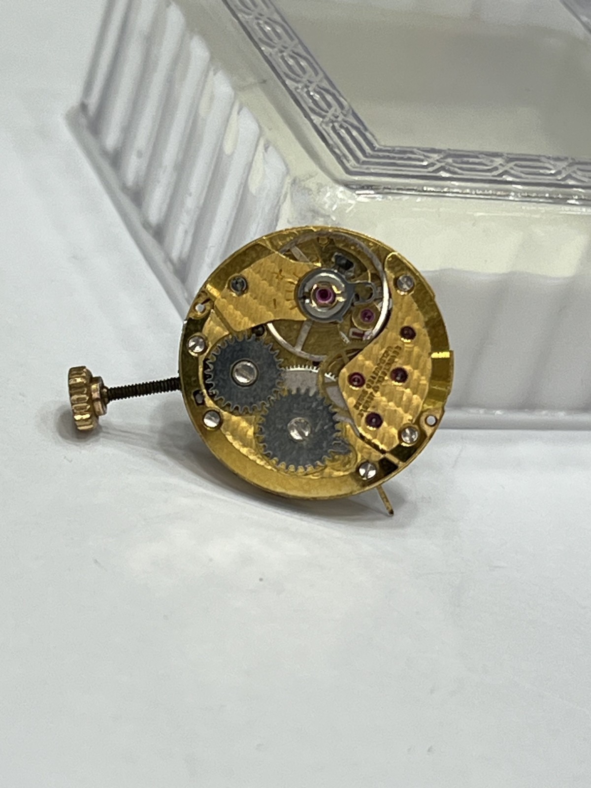 Movement Manual Eta 2512-1 Swiss Made 17 Jewels Running Used By Cartier