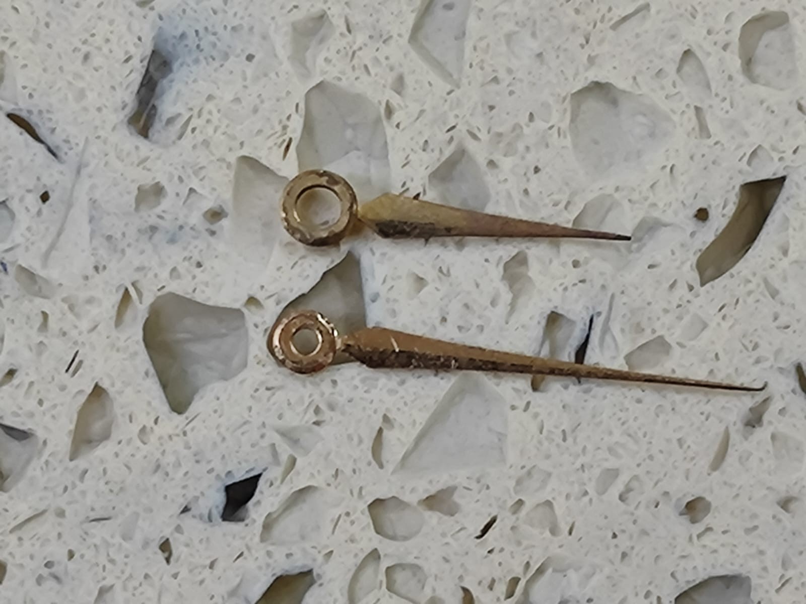 IWC Schaffhausen watch CAL C89 PART Set Hands Gold – IWC C 89 USED 2 hands