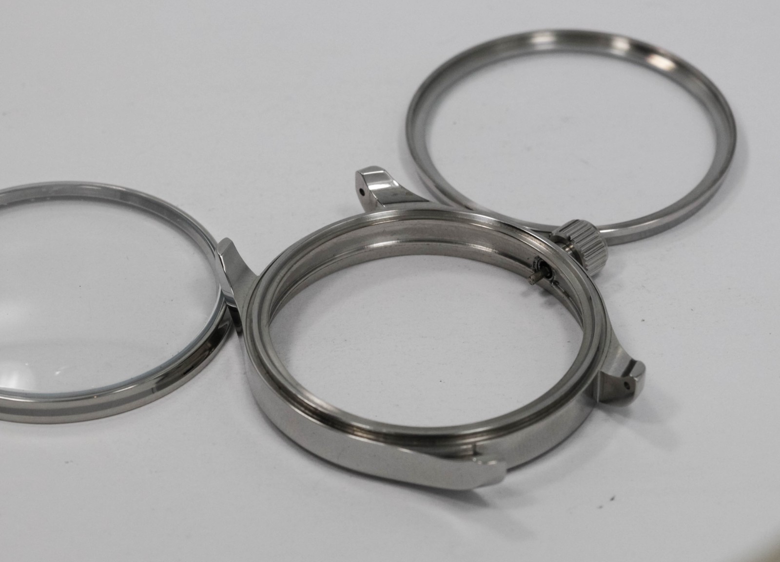 Stainless steel case for marriage watch pedant set Waltham 16s movement