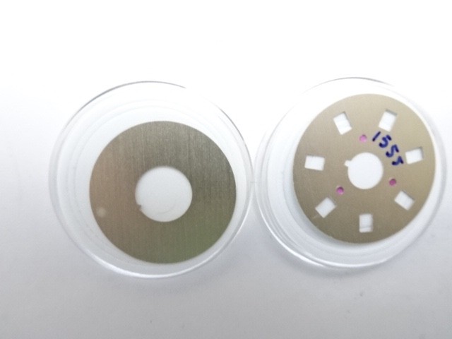 Genuine Rolex 1555 1556 Caliber CHAMPAGNE Day Date Disc Set 1803 1802 1807 new