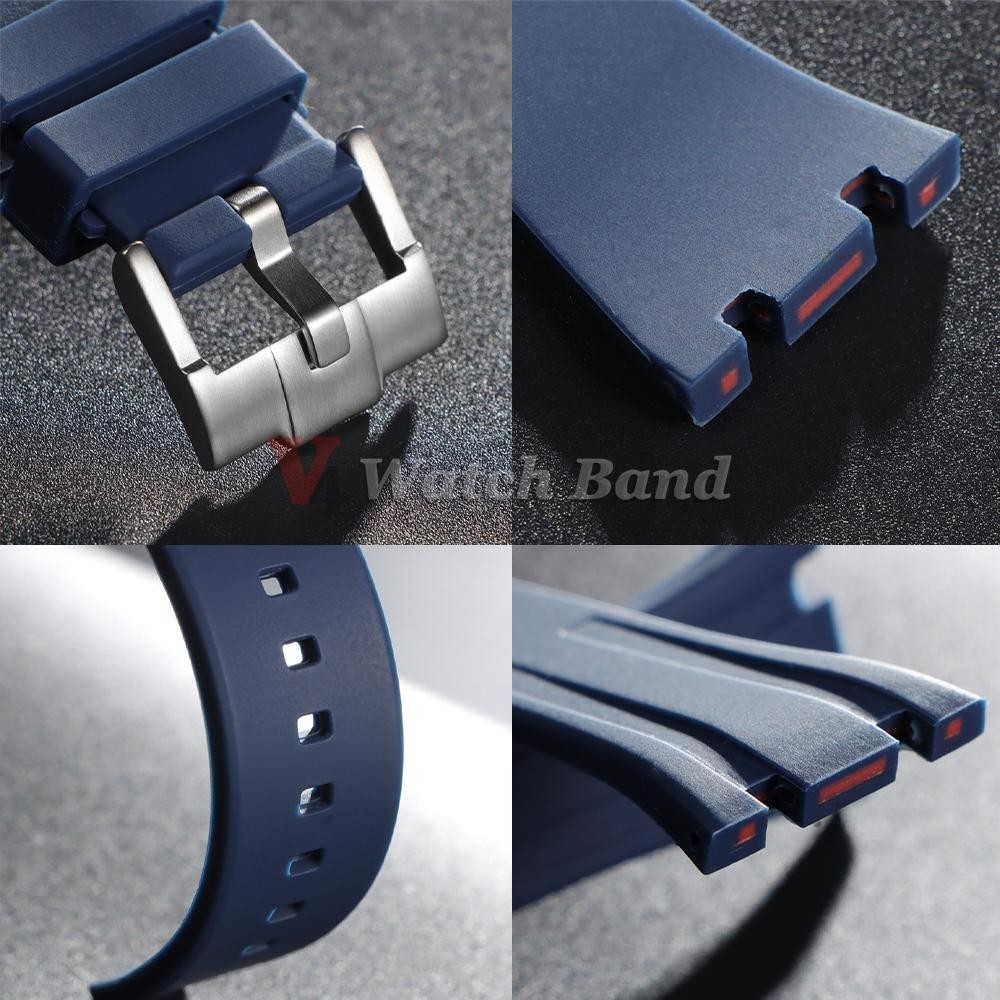 27/28/30mm Silicone Watch Band Strap for Ap Royal Oak Offshore 15703 Sport NEW