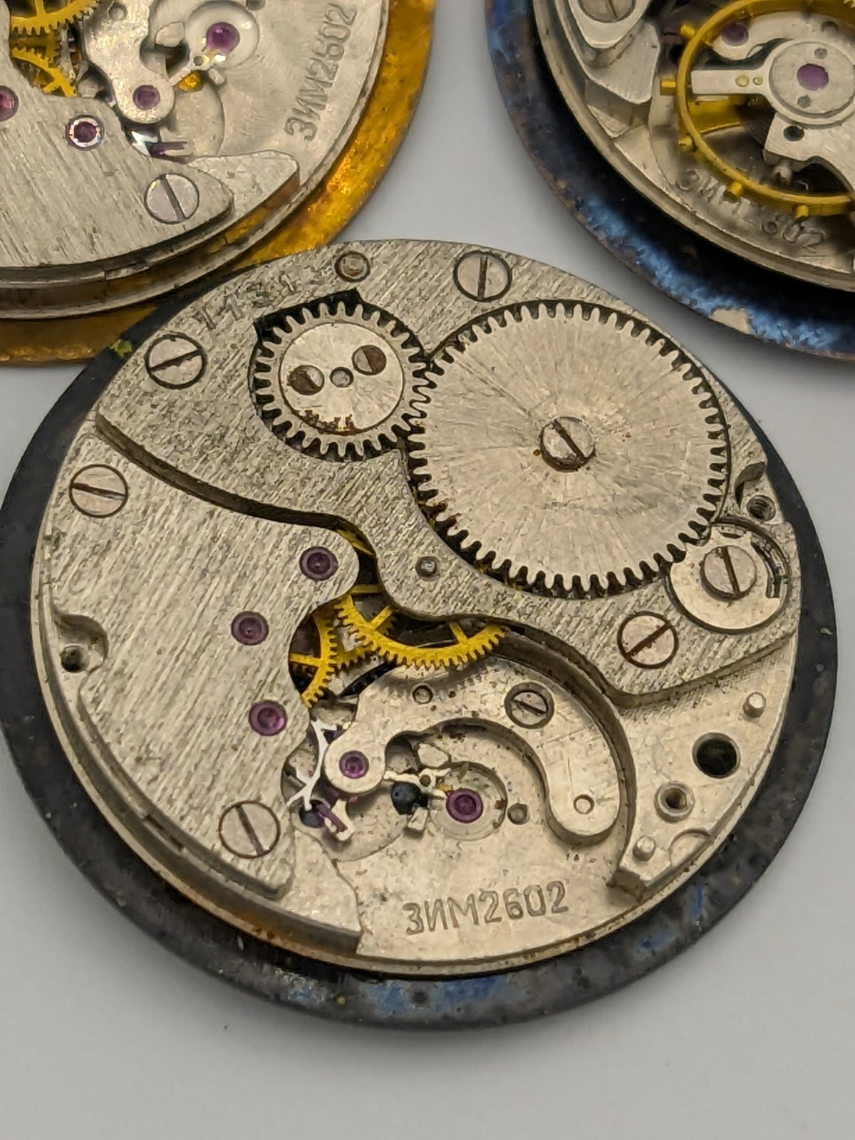 ZiM Pobeda 2602 Movement Soviet USSR For Parts Or Repairs